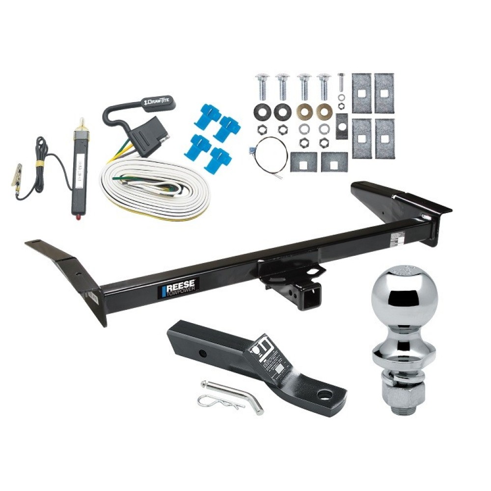 Custom Fit Trailer Hitch Wiring Harness (Requires Splicing) 2" Drop Ball-Mount w/ Pin/Clip 1-7/8" Chrome Ball Installation Hardware Installation Instructions 33047 20252 23 63816 Reese Trailer Tow Hitch 79-82 LTD 83-91 LTD Crown Victoria 80-83 Reese Trailer Tow Hitch For 79-82 Ford LTD 83-91 LTD Crown Victoria 80-83 Lincoln Mark VI 83-91 Mercury Grand Marquis 79-82 Marquis Complete Package w/ Wiring and 1-7/8" Ball