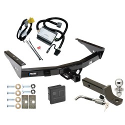 Reese Trailer Tow Hitch For 2000 Toyota Tundra without Factory Towable Bumper Deluxe Package Wiring 2" Ball Mount and Lock Reese Trailer Tow Hitch For 2000 Toyota Tundra without Factory Towable Bumper Deluxe Package Wiring 2" Ball Mount and Lock