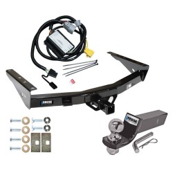 Reese Trailer Tow Hitch For 01-02 Toyota Tundra without Factory Towable Bumper Complete Package w/ Wiring and 2" Ball Reese Trailer Tow Hitch For 01-02 Toyota Tundra without Factory Towable Bumper Complete Package w/ Wiring and 2" Ball