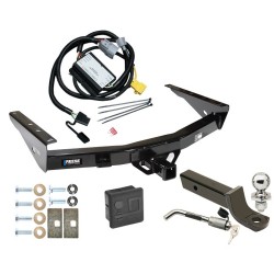 Reese Trailer Tow Hitch For 01-02 Toyota Tundra without Factory Towable Bumper Deluxe Package Wiring 2" Ball Mount and Lock Reese Trailer Tow Hitch For 01-02 Toyota Tundra without Factory Towable Bumper Deluxe Package Wiring 2" Ball Mount and Lock