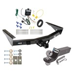 Custom Fit Trailer Hitch Wiring Harness (Requires Splicing) 2" Drop Ball-Mount w/ Pin/Clip 2" Chrome Ball Installation Hardware Installation Instructions 33049 119148 21536 Reese ReeseTrailer Tow Hitch 03-06 Toyota Tundra without Factory Towabl ReeseTrailer Tow Hitch For 03-06 Toyota Tundra without Factory Towable Bumper Complete Package w/ Wiring and 2" Ball