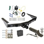Custom Fit Trailer Hitch Wiring Harness (Requires Splicing) 2" Drop Ball-Mount w/ Locking Pin/Clip 2" Chrome Ball Rubber Hitch Plug Cover Installation Hardware Installation Instructions 33049 119148 7005111 7010 Reese Trailer Tow Hitch 03-06 To Reese Trailer Tow Hitch For 03-06 Toyota Tundra without Factory Towable Bumper Deluxe Package Wiring 2" Ball Mount and Lock
