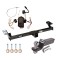 Custom Fit Trailer Hitch Wiring Harness (Plug & Play) 2" Drop Ball-Mount w/ Pin/Clip 2" Chrome Ball Installation Hardware Installation Instructions 33060 118388 21536 Reese Trailer Tow Hitch 96-00 Toyota RAV4 Complete Package Wiring and 2&q Reese Trailer Tow Hitch For 96-00 Toyota RAV4 Complete Package w/ Wiring and 2" Ball