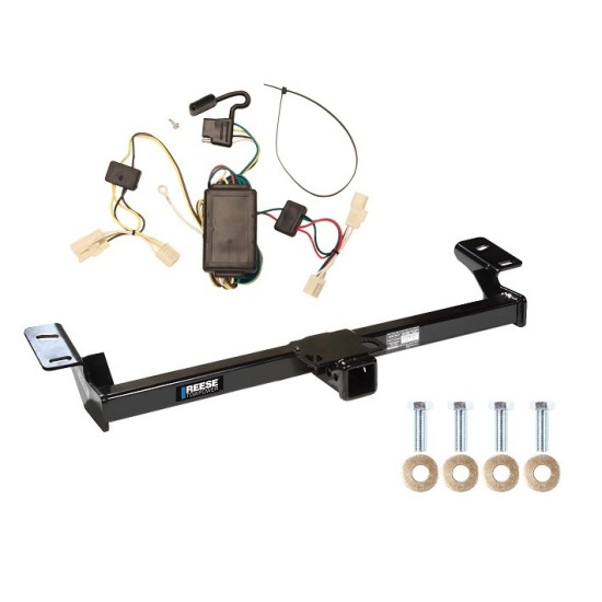 Custom Fit Trailer Hitch Wiring Harness (Plug & Play) Installation Hardware Installation Instructions 33060 118389 Reese Trailer Tow Hitch 01-05 Toyota RAV4 Wiring Harness Kit 01 02 03 04 05 2001 2002 2003 2004 2005 Reese Trailer Tow Hitch For 01-05 Toyota RAV4 w/ Wiring Harness Kit