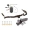 Custom Fit Trailer Hitch Wiring Harness (Plug & Play) 2" Drop Ball-Mount w/ Pin/Clip 2" Chrome Ball Installation Hardware Installation Instructions 33075 118248 21536 Reese Trailer Tow Hitch 04-07 Toyota Highlander Complete Package Wiring an Reese Trailer Tow Hitch For 04-07 Toyota Highlander Complete Package w/ Wiring and 2" Ball