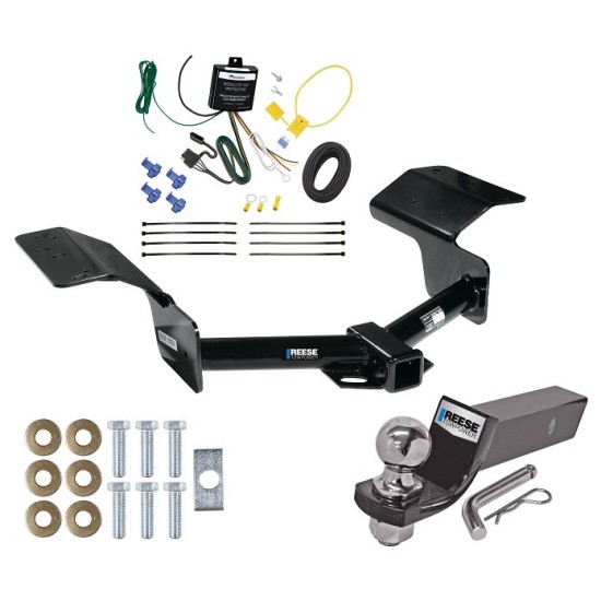 Reese Trailer Tow Hitch For 04-09 Cadillac SRX w/o Sport Package Fascia Complete Package w/ Wiring and 2" Ball Reese Trailer Tow Hitch For 04-09 Cadillac SRX w/o Sport Package Fascia Complete Package w/ Wiring and 2" Ball