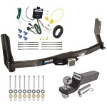 Custom Fit Trailer Hitch Wiring Harness (Requires Splicing) 2" Drop Ball-Mount w/ Pin/Clip 1-7/8" Chrome Ball Installation Hardware Installation Instructions 75210 119148 23 63816 Draw-Tite Trailer Tow Hitch 03-06 Dodge Freightliner Sprinter 35 Reese Trailer Tow Hitch For 03-06 Dodge Freightliner Sprinter 2500 3500 Complete Package w/ Wiring and 2" Ball