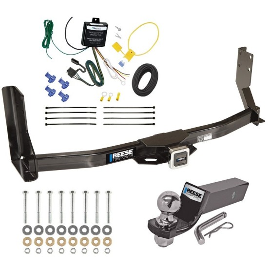 Custom Fit Trailer Hitch Wiring Harness (Requires Splicing) 2" Drop Ball-Mount w/ Pin/Clip 1-7/8" Chrome Ball Installation Hardware Installation Instructions 75210 119148 23 63816 Draw-Tite Trailer Tow Hitch 03-06 Dodge Freightliner Sprinter 35 Reese Trailer Tow Hitch For 03-06 Dodge Freightliner Sprinter 2500 3500 Complete Package w/ Wiring and 2" Ball