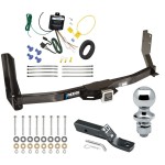 Custom Fit Trailer Hitch Wiring Harness (Requires Splicing) 2" Drop Ball-Mount w/ Pin/Clip 1-7/8" Chrome Ball Installation Hardware Installation Instructions 75210 119148 23 63816 Draw-Tite Trailer Tow Hitch 03-06 Dodge Freightliner Sprinter 35 Reese Trailer Tow Hitch For 03-06 Dodge Freightliner Sprinter 2500 3500 Complete Package w/ Wiring and 1-7/8" Ball
