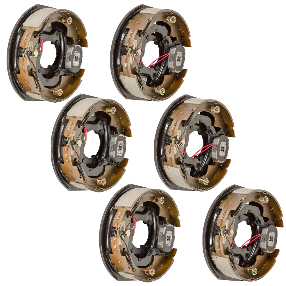 lippert 10 inch electric brake and bare hub drum kit triple axle dexter compatible