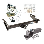 Custom Fit Trailer Hitch Wiring Harness (Plug & Play) 2" Drop Ball-Mount w/ Pin/Clip 2" Chrome Ball Installation Hardware Installation Instructions 35365 118338 21536 Reese Trailer Tow Hitch 87-95 Chevy GMC G10 G20 G30 G1500 G2500 G3500 Com Reese Trailer Tow Hitch For 87-95 Chevy GMC G10 G20 G30 G1500 G2500 G3500 Complete Package w/ Wiring and 2" Ball