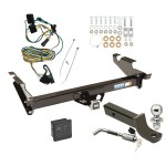 Custom Fit Trailer Hitch Wiring Harness (Plug & Play) 2" Drop Ball-Mount w/ Locking Pin/Clip 2" Chrome Ball Rubber Hitch Plug Cover Installation Hardware Installation Instructions 35365 118338 7005111 7010 Reese Trailer Tow Hitch 87-95 Chevy Reese Trailer Tow Hitch For 87-95 Chevy GMC G10 G20 G30 G1500 G2500 G3500 Deluxe Package Wiring 2" Ball Mount and Lock