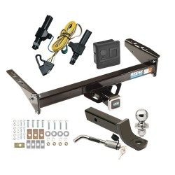 Reese Trailer Tow Hitch For 87-94 Dodge Dakota Deluxe Package Wiring 2" Ball Mount and Lock Reese Trailer Tow Hitch For 87-94 Dodge Dakota Deluxe Package Wiring 2" Ball Mount and Lock