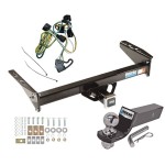 Custom Fit Trailer Hitch Wiring Harness (Plug & Play) 2" Drop Ball-Mount w/ Pin/Clip 2" Chrome Ball Installation Hardware Installation Instructions 36047 118329 21536 Reese Trailer Tow Hitch 95-03 Dodge Dakota Complete Package Wiring and 2& Reese Trailer Tow Hitch For 95-03 Dodge Dakota Complete Package w/ Wiring and 2" Ball