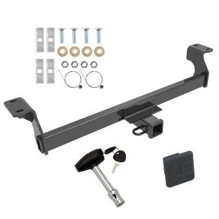 Custom Fit Trailer HitchSecurity Lock Pin Rubber Hitch Plug Cover Installation Hardware Installation Instructions 06195 580407 2211 Draw-Tite Trailer Tow Hitch 20-22 Escape (Except Hybrid) Lock and Cover 20 21 22 2020 2021 2022 Reese Trailer Tow Hitch For 20-24 Ford Escape (Except Hybrid) w/ Lock and Cover