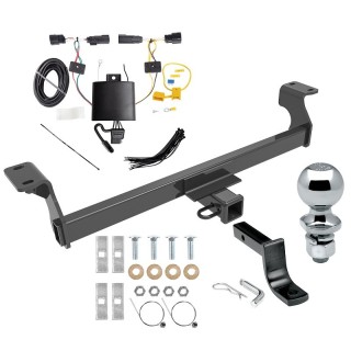 Custom Fit Trailer Hitch Draw-Bar w/ Pin/Clip Wiring Harness (Plug & Play) 2"Chrome Ball Installation Hardware Installation Instructions 361100 118816 63820 Draw-Tite Trailer Tow Hitch 20-22 Escape (Except Hybrid) Complete Package Wiring Draw Ba Trailer Tow Hitch For 20-24 Ford Escape (Except Hybrid) Complete Package w/ Wiring Draw Bar and 2" Ball