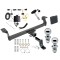 Custom Fit Trailer Hitch Draw-Bar w/ Pin/Clip Wiring Harness (Plug & Play)1-7/8" and 2" Chrome Ball Security Lock Pin Rubber Hitch Plug Cover Installation Hardware Installation Instructions 06195 3593 118816 63820 63810 580407 2211 Reese Tr Reese Trailer Tow Hitch For 20-24 Ford Escape (Except Hybrid) Deluxe Package Wiring 2" and 1-7/8" Ball and Lock