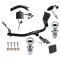 Custom Fit Trailer Hitch Draw-Bar w/ Pin/Clip Wiring Harness (Plug & Play) 1-7/8" and 2" Chrome Ball Security Lock Pin Rubber Hitch Plug Cover Installation Hardware Installation Instructions 361140 118800 63820 63810 580407 2211 Draw-Tite Tr Trailer Tow Hitch For 19-25 Acura RDX With +12V Power Provision Deluxe Package Wiring 2" and 1-7/8" Ball and Lock