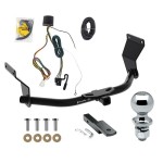 Custom Fit Trailer Hitch Draw-Bar w/ Pin/Clip Wiring Harness (Plug & Play) 2" Zinc Ball Installation Hardware Installation Instructions 361140 118804 63820 Draw-Tite Trailer Tow Hitch 19-22 Acura RDX Without +12V Power Provision Complete Package Trailer Tow Hitch For 19-25 Acura RDX Without +12V Power Provision Complete Package w/ Wiring Draw Bar Kit and 2" Ball
