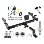 Custom Fit Trailer Hitch Draw-Bar w/ Pin/Clip Wiring Harness (Requires Splicing) Interchangeable 2" & 1-7/8" Ball Security Lock Pin Rubber Hitch Plug Cover Installation Hardware Installation Instructions 362870 119148 63802 580407 2211 Draw Trailer Tow Hitch For 00-05 Cadillac DeVille 06-11 DTS Ultimate Package w/ Wiring Draw Bar Kit Interchange 2" 1-7/8" Ball Lock and Cover