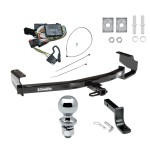 Custom Fit Trailer Hitch Draw-Bar w/ Pin/Clip Wiring Harness (Plug & Play) 2" Chrome Ball Installation Hardware Installation Instructions 362960 118334 63820 Draw-Tite Trailer Tow Hitch 96-00 Chrysler Dodge Plymouth Town & Country Grand Cara Trailer Tow Hitch For 96-00 Chrysler Dodge Plymouth Town & Country Grand Caravan Voyager Complete Package w/ Wiring Draw Bar Kit and 2" Ball