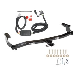 Trailer Tow Hitch For 98-08 Subaru Forester All Styles w/ Plug & Play Wiring Kit Class 2 Trailer Tow Hitch For 98-08 Subaru Forester All Styles w/ Plug & Play Wiring Kit Class 2