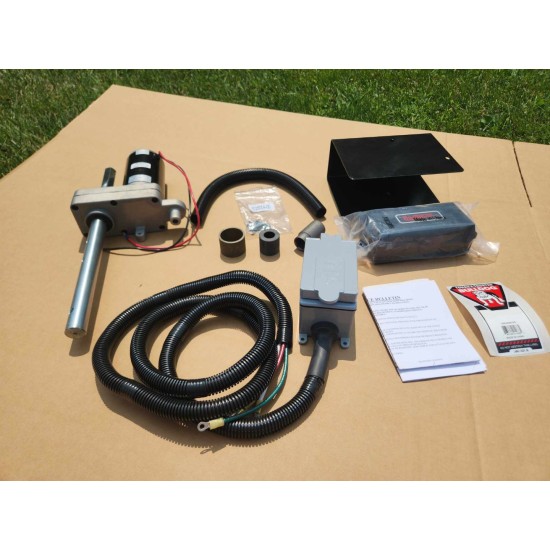 1824200100 BULLDOG Trailer Jack Replacement Part Electric Powered Kit Only compatible with single-speed square Bulldog jacks - 12K Bulldog 12,000 lbs. Electric Powered-Drive Trailer Jack Kit For Single Speed Jacks