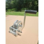 143101 Fulton Trailer Brake Winch 1500 lbs. Capacity Fulton Brake Winch 1,500 Lbs. High-Performance Cable Only Boat Lift Trailer Grain Auger Manual Forklift Hoist