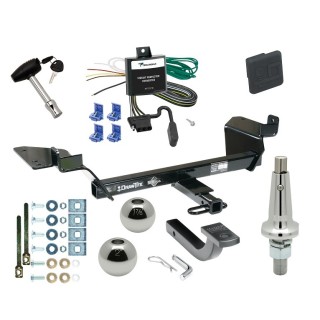 Custom Fit Trailer Hitch Draw-Bar w/ Pin/Clip Wiring Harness (Requires Splicing) Interchangeable 2" & 1-7/8" Ball Security Lock Pin Rubber Hitch Plug Cover Installation Hardware Installation Instructions 363740 119178 63802 580407 2211 Draw Trailer Tow Hitch For 97-05 Buick Century 05-09 Allure 98-02 Oldsmobile Intrigue Ultimate Package w/ Wiring Draw Bar Kit Interchange 2" 1-7/8" Ball Lock and Cover