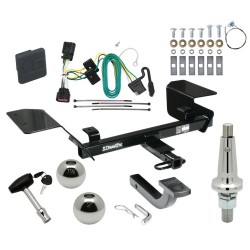 Trailer Tow Hitch For 06-13 Chevy Impala Ultimate Package w/ Wiring Draw Bar Kit Interchange 2" 1-7/8" Ball Lock and Cover Trailer Tow Hitch For 06-13 Chevy Impala Ultimate Package w/ Wiring Draw Bar Kit Interchange 2" 1-7/8" Ball Lock and Cover