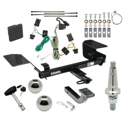 Trailer Tow Hitch For 00-05 Chevy Impala Ultimate Package w/ Wiring Draw Bar Kit Interchange 2" 1-7/8" Ball Lock and Cover Trailer Tow Hitch For 00-05 Chevy Impala Ultimate Package w/ Wiring Draw Bar Kit Interchange 2" 1-7/8" Ball Lock and Cover