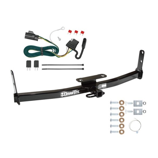Custom Fit Trailer Hitch Wiring Harness (Plug & Play) Installation Hardware Installation Instructions 36408 118432 Draw-Tite Trailer Tow Hitch 07-09 Chevrolet Equinox Pontiac Torrent Wiring Harness Kit 07 08 09 2007 2008 2009 Trailer Tow Hitch For 07-09 Pontiac Equinox Pontiac Torrent Complete Package w/ Wiring Draw Bar Kit and 2" Ball