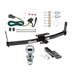Trailer Tow Hitch For 07-09 Chevrolet Equinox Pontiac Torrent Complete Package w/ Wiring Draw Bar Kit and 2" Ball Trailer Tow Hitch For 07-09 Chevrolet Equinox Pontiac Torrent Complete Package w/ Wiring Draw Bar Kit and 2" Ball