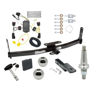 Custom Fit Trailer Hitch Draw-Bar w/ Pin/Clip Wiring Harness (Plug & Play) Interchangeable 2" & 1-7/8" Ball Security Lock Pin Rubber Hitch Plug Cover Installation Hardware Installation Instructions 364080 118494 63802 580407 2211 Draw-T Trailer Tow Hitch For 10-17 Chevrolet Equinox GMC Terrain Ultimate Package w/ Wiring Draw Bar Kit Interchange 2" 1-7/8" Ball Lock and Cover