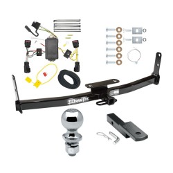Trailer Tow Hitch For 10-17 Chevrolet Equinox GMC Terrain Complete Package w/ Wiring Draw Bar Kit and 2" Ball Trailer Tow Hitch For 10-17 Chevrolet Equinox GMC Terrain Complete Package w/ Wiring Draw Bar Kit and 2" Ball