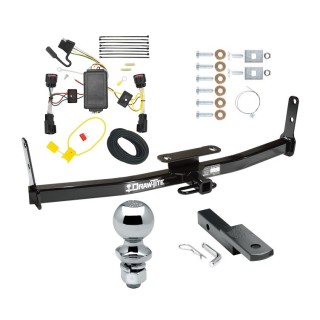 Custom Fit Trailer Hitch Draw-Bar w/ Pin/Clip Wiring Harness (Plug & Play) 2" Chrome Ball Installation Hardware Installation Instructions 364080 118494 63820 Draw-Tite Trailer Tow Hitch 10-17 Chevrolet Equinox GMC Terrain Complete Package Wiring Trailer Tow Hitch For 10-17 Chevrolet Equinox GMC Terrain Complete Package w/ Wiring Draw Bar Kit and 2" Ball