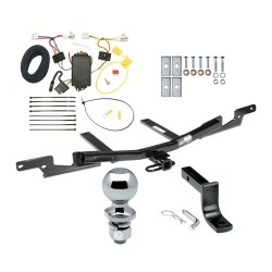 Trailer Tow Hitch For 07-11 Toyota Camry Sedan Complete Package w/ Wiring Draw Bar Kit and 2" Ball Trailer Tow Hitch For 07-11 Toyota Camry Sedan Complete Package w/ Wiring Draw Bar Kit and 2" Ball