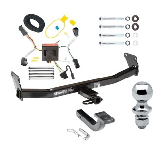 Custom Fit Trailer Hitch Draw-Bar w/ Pin/Clip Wiring Harness (Plug & Play) 1-7/8" Chrome Ball Installation Hardware Installation Instructions 364230 118539 63810 Draw-Tite Trailer Tow Hitch 11-17 Jeep Compass Old Body Style Complete Package Wiri Trailer Tow Hitch For 11-17 Jeep Compass Old Body Style Complete Package w/ Wiring Draw Bar and 1-7/8" Ball