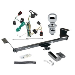 Trailer Tow Hitch For 09-12 Volkswagen Routan Complete Package w/ Wiring Draw Bar and 1-7/8" Ball Trailer Tow Hitch For 09-12 Volkswagen Routan Complete Package w/ Wiring Draw Bar and 1-7/8" Ball