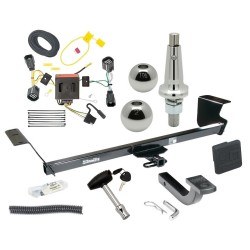 Trailer Tow Hitch For 08-10 Chrysler Town & Country Dodge Grand Caravan Ultimate Package w/ Wiring Draw Bar Kit Interchange 2" 1-7/8" Ball Lock and Cover Trailer Tow Hitch For 08-10 Chrysler Town & Country Dodge Grand Caravan Ultimate Package w/ Wiring Draw Bar Kit Interchange 2" 1-7/8" Ball Lock and Cover