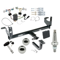 Trailer Tow Hitch For 07-09 Saturn Aura Ultimate Package w/ Wiring Draw Bar Kit Interchange 2" 1-7/8" Ball Lock and Cover Trailer Tow Hitch For 07-09 Saturn Aura Ultimate Package w/ Wiring Draw Bar Kit Interchange 2" 1-7/8" Ball Lock and Cover