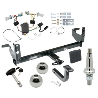 Custom Fit Trailer Hitch Draw-Bar w/ Pin/Clip Wiring Harness (Plug & Play) Interchangeable 2" & 1-7/8" Ball Security Lock Pin Rubber Hitch Plug Cover Installation Hardware Installation Instructions 364790 118423 63802 580407 2211 Draw-T Trailer Tow Hitch For 07-09 Saturn Aura Ultimate Package w/ Wiring Draw Bar Kit Interchange 2" 1-7/8" Ball Lock and Cover