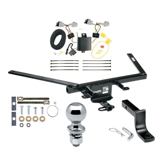 Custom Fit Trailer Hitch Draw-Bar w/ Pin/Clip Wiring Harness (Plug & Play) 2" Zinc Ball Installation Hardware Installation Instructions 364920 118599 63820 Draw-Tite Trailer Tow Hitch 10-19 Taurus 4 Dr Sedan Complete Package Wiring Draw Bar Kit Trailer Tow Hitch For 10-19 Ford Taurus 4 Dr Sedan Complete Package w/ Wiring Draw Bar Kit and 2" Ball