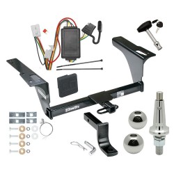 Trailer Tow Hitch For 10-19 Subaru Outback Wagon Except Sport Ultimate Package w/ Wiring Draw Bar Kit Interchange 2" 1-7/8" Ball Lock and Cover Trailer Tow Hitch For 10-19 Subaru Outback Wagon Except Sport Ultimate Package w/ Wiring Draw Bar Kit Interchange 2" 1-7/8" Ball Lock and Cover