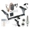 Custom Fit Trailer Hitch Draw-Bar w/ Pin/Clip Wiring Harness (Plug & Play) Interchangeable 2" & 1-7/8" Ball Security Lock Pin Rubber Hitch Plug Cover Installation Hardware Installation Instructions 364930 118467 63802 580407 2211 Draw-T Trailer Tow Hitch For 10-19 Subaru Outback Wagon Except Sport Ultimate Package w/ Wiring Draw Bar Kit Interchange 2" 1-7/8" Ball Lock and Cover
