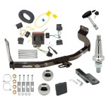 Custom Fit Trailer Hitch Draw-Bar w/ Pin/Clip Wiring Harness (Plug & Play) Interchangeable 2" & 1-7/8" Ball Security Lock Pin Rubber Hitch Plug Cover Installation Hardware Installation Instructions 365010 118551 63802 580407 2211 Draw-T Trailer Tow Hitch For 08-12 Ford Escape Mazda Tribute 05-11 Mercury Mariner Ultimate Package w/ Wiring Draw Bar Kit Interchange 2" 1-7/8" Ball Lock and Cover