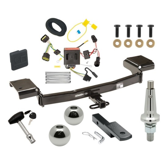 Custom Fit Trailer Hitch Draw-Bar w/ Pin/Clip Wiring Harness (Plug & Play) Interchangeable 2" & 1-7/8" Ball Security Lock Pin Rubber Hitch Plug Cover Installation Hardware Installation Instructions 365100 118526 63802 580407 2211 Draw-T Trailer Tow Hitch For 11-16 KIA Sportage Ultimate Package w/ Wiring Draw Bar Kit Interchange 2" 1-7/8" Ball Lock and Cover