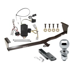 Trailer Tow Hitch For 10-12 Hyundai Santa Fe Complete Package w/ Wiring Draw Bar Kit and 2" Ball Trailer Tow Hitch For 10-12 Hyundai Santa Fe Complete Package w/ Wiring Draw Bar Kit and 2" Ball
