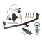 Trailer Tow Hitch For 10-12 Hyundai Santa Fe Complete Package w/ Wiring Draw Bar Kit and 2" Ball