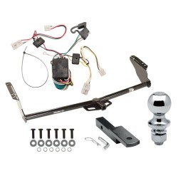 Trailer Tow Hitch For 04-10 Toyota Sienna Complete Package w/ Wiring Draw Bar and 1-7/8" Ball Trailer Tow Hitch For 04-10 Toyota Sienna Complete Package w/ Wiring Draw Bar and 1-7/8" Ball